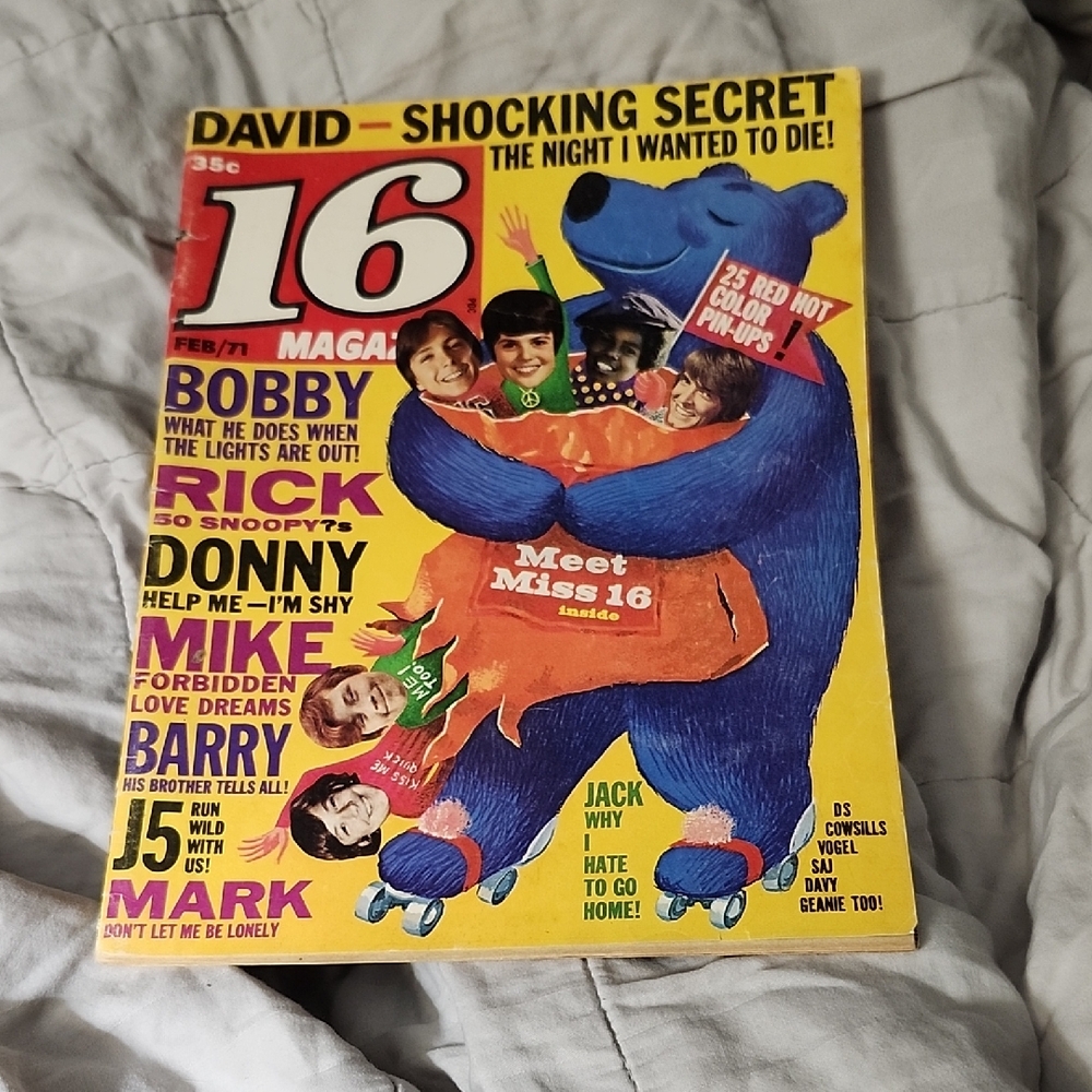 VINTAGE 16 MAGAZINE FEBRUARY 1971